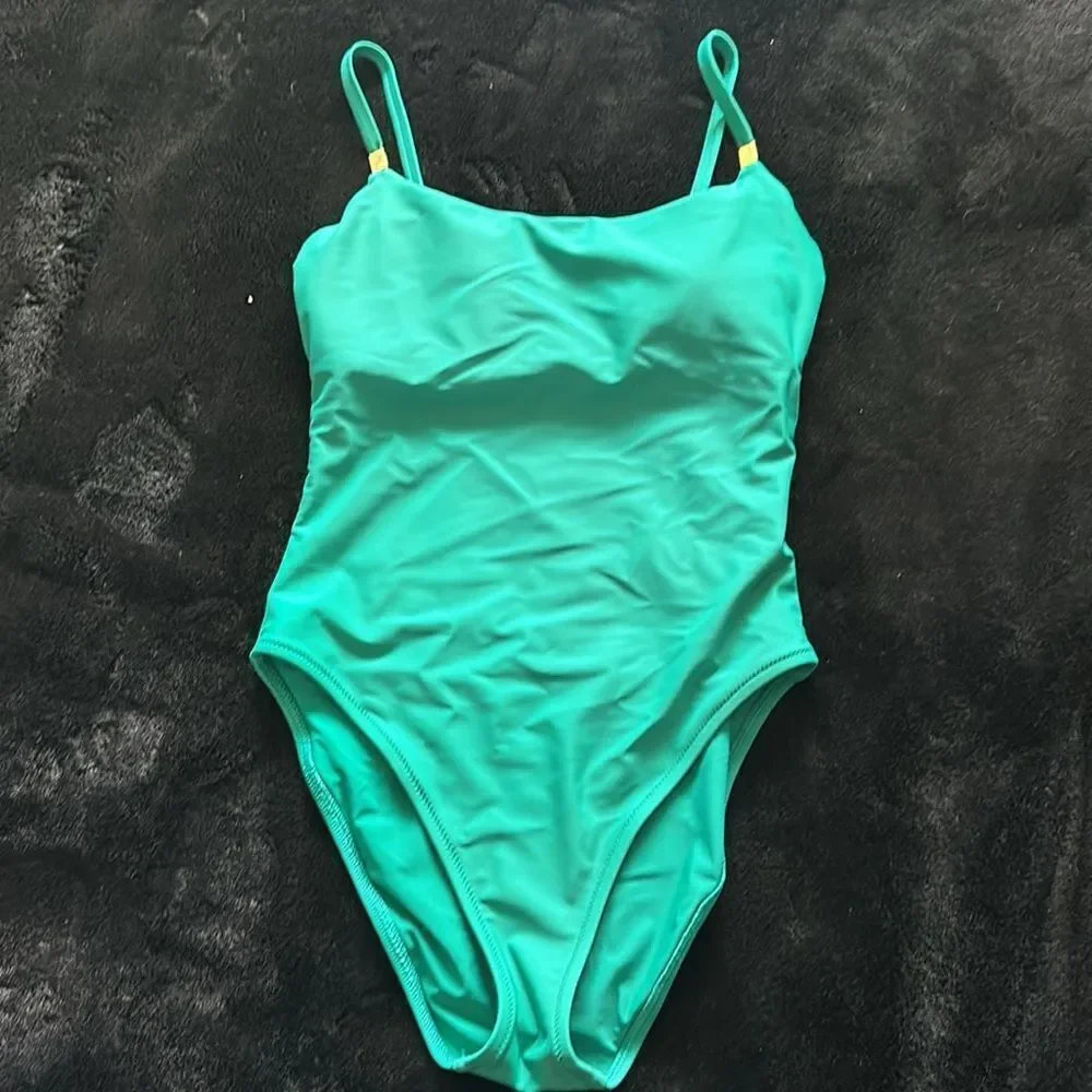 L’AGENCE Remi One-Piece Swimsuit in emerald